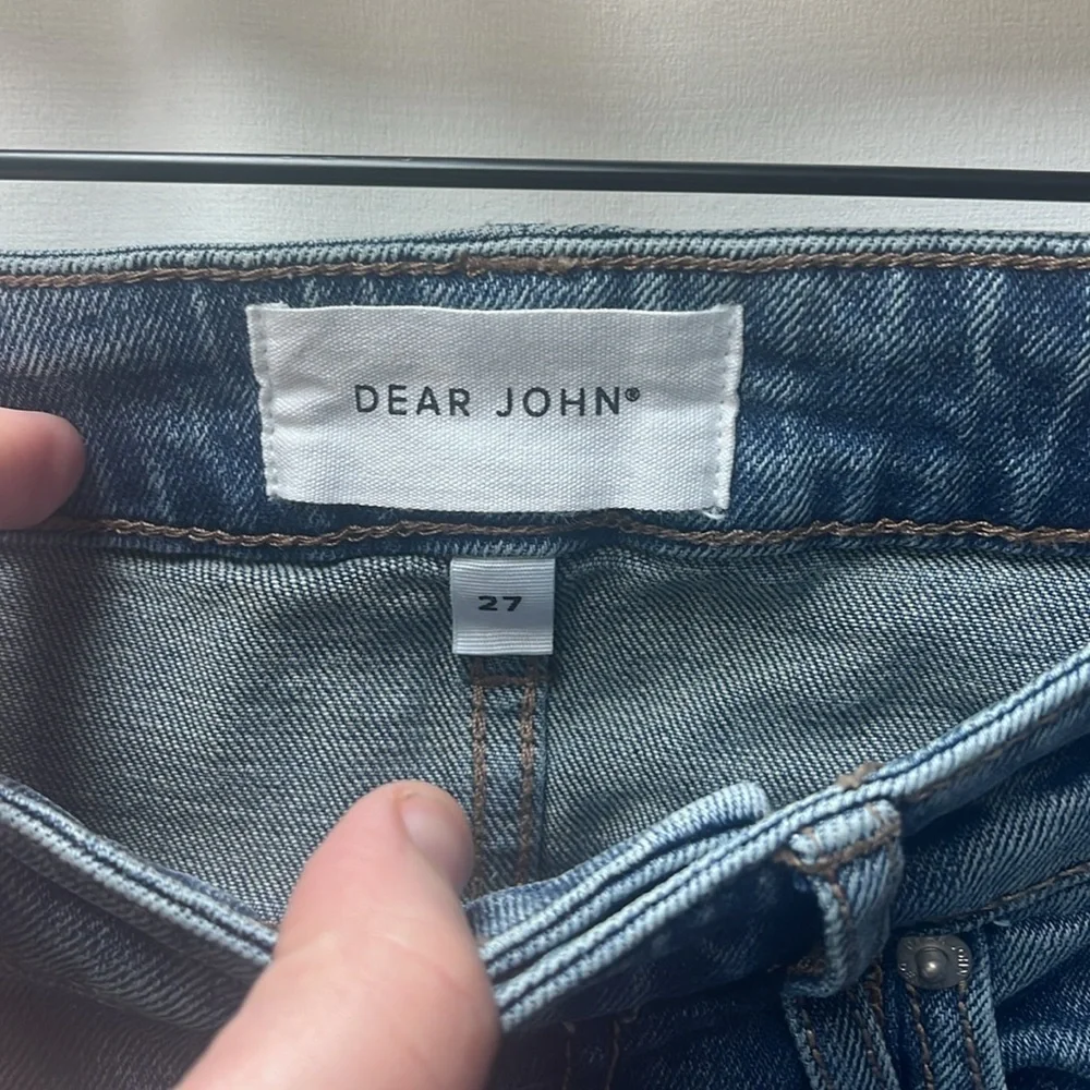 Dear John Medium Wash Blaire Straight Jeans-‎ 27